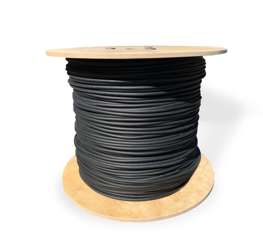 Solar Cable Black 4mm 500M Drum SOL Cable 500M 4 B Toner Corp