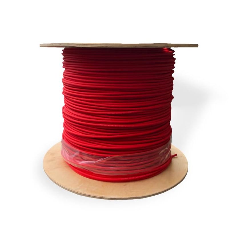 Solar Cable Red 4mm 500M Drum SOL Cable 500M 4 R Toner Corp