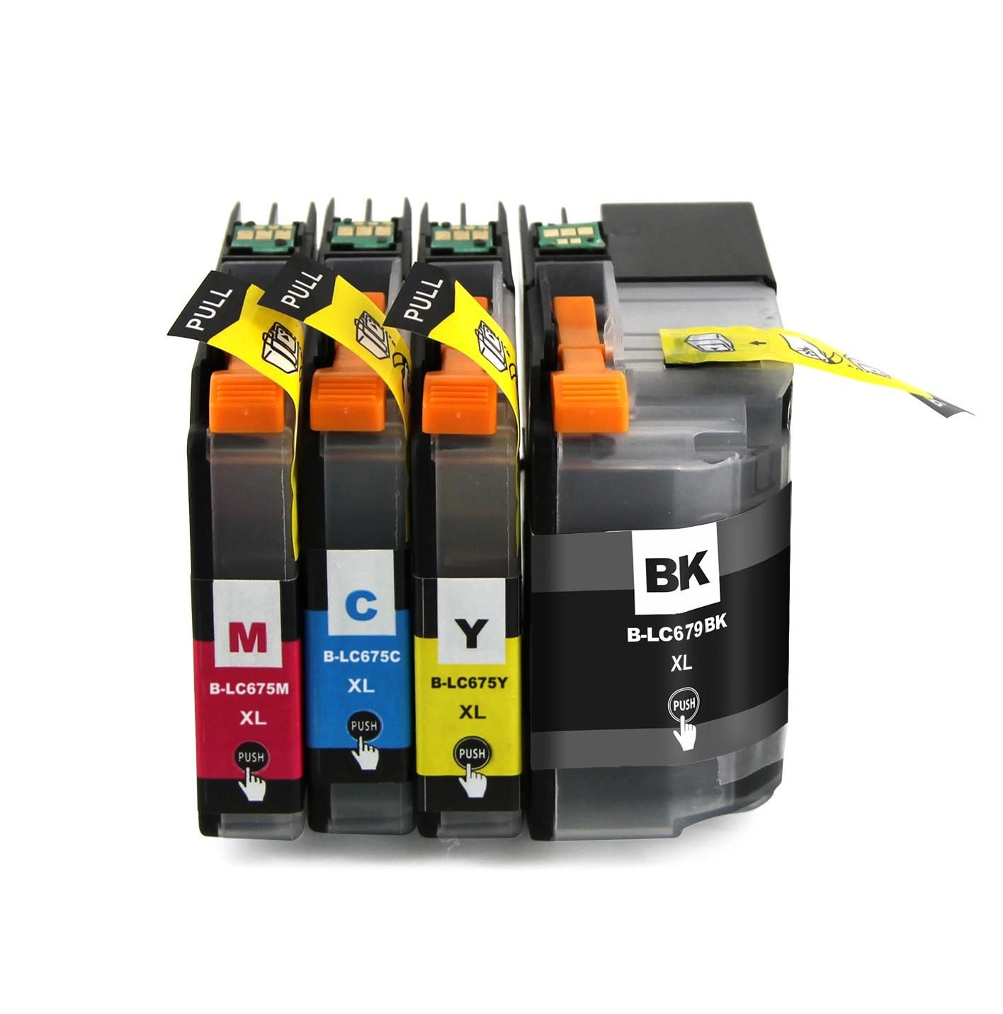 Brother LC-679/675 Generic Inks *Value-Pack* - Toner Corporation