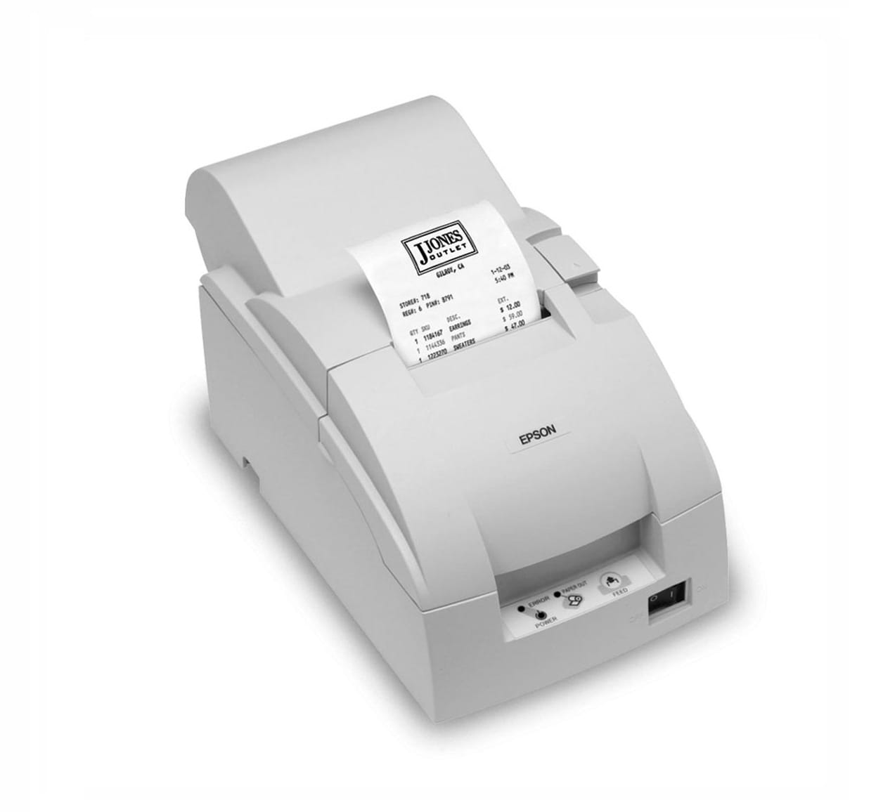 Epson TM U220 Refurbished Receipt Printer Toner Corporation   TonerCorp Epson Receipt Printer 90 