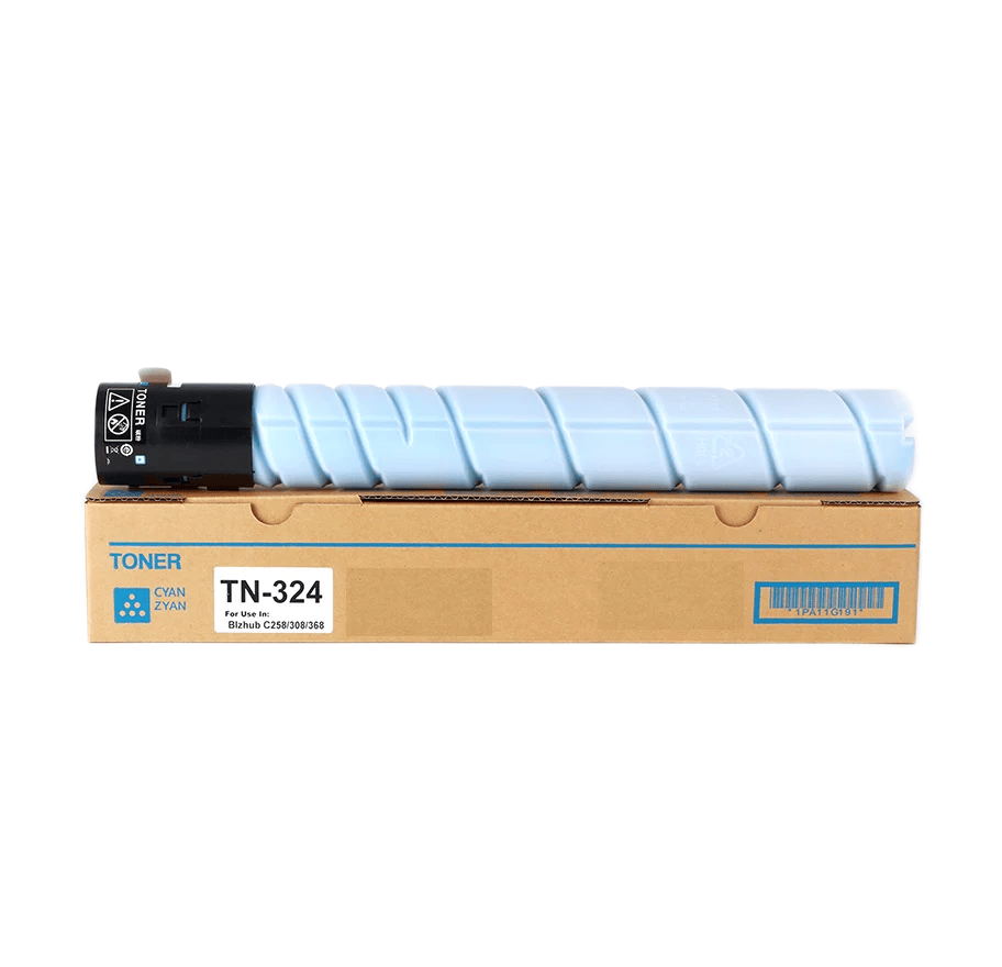 Minolta TN324 Premium Cyan Generic Toner - Toner Corp