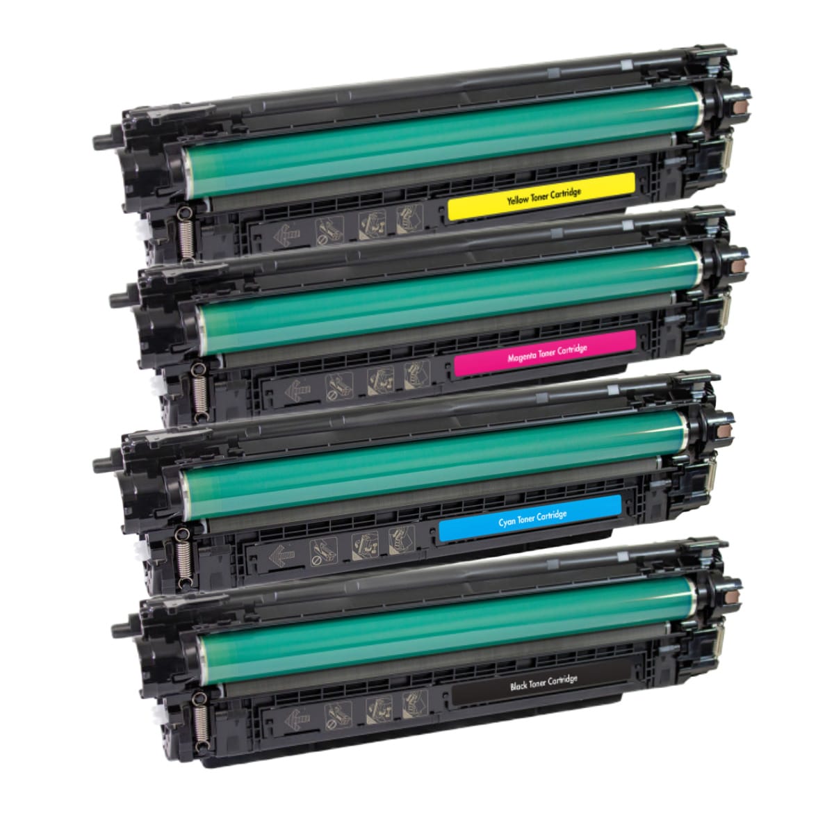 HP 651A B/C/M/Y Generic Toners (CE340A/1/2/3) - Toner Corporation